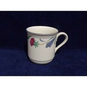 Lenox Chinastone "Poppies on Blue" Coffee Mug